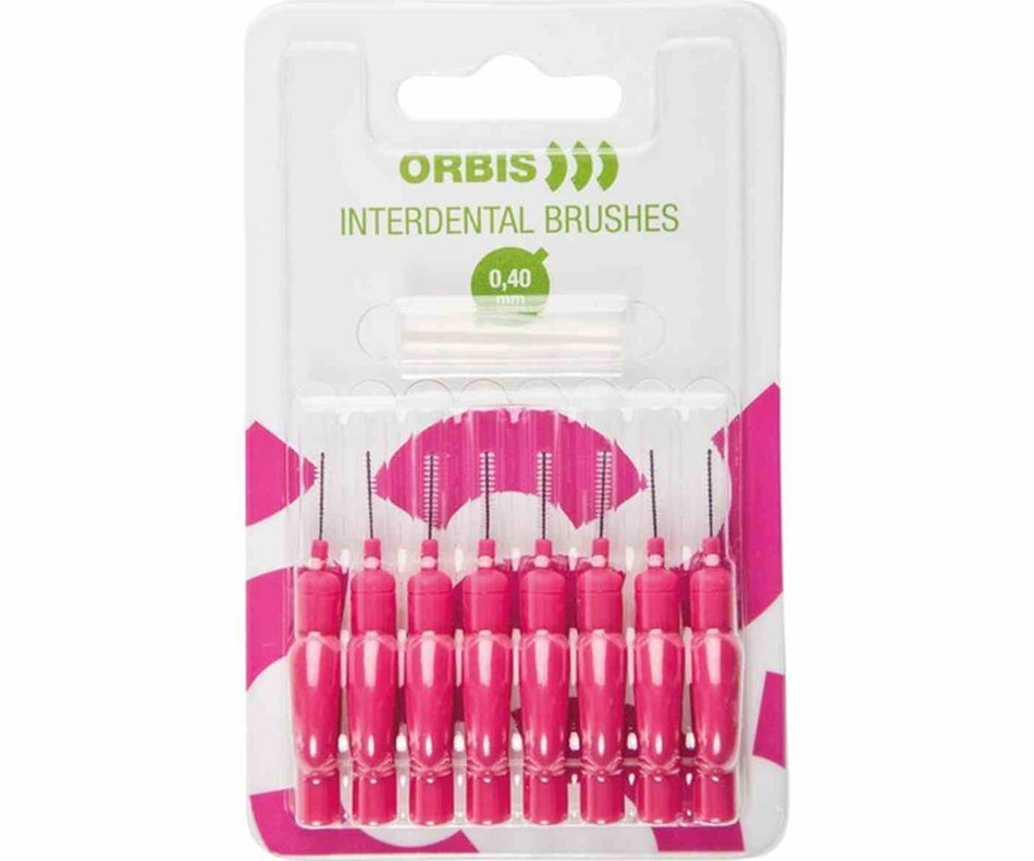 Interdental Brush Orbis, red, 0.4 8 pieces