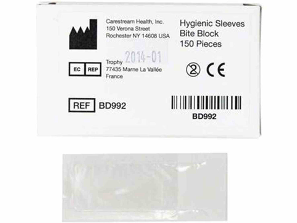 Hygiene protective covers Pano / 3D Panorama bite block, 3 packs of 150 pieces each