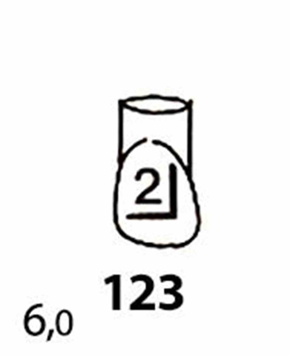 M+W Strip Crowns Refill Pack: Form 123, 5 pcs.