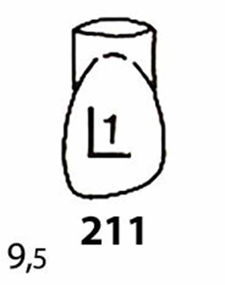 M+W Strip Crowns Refill Pack: Form 211, 5 pcs.