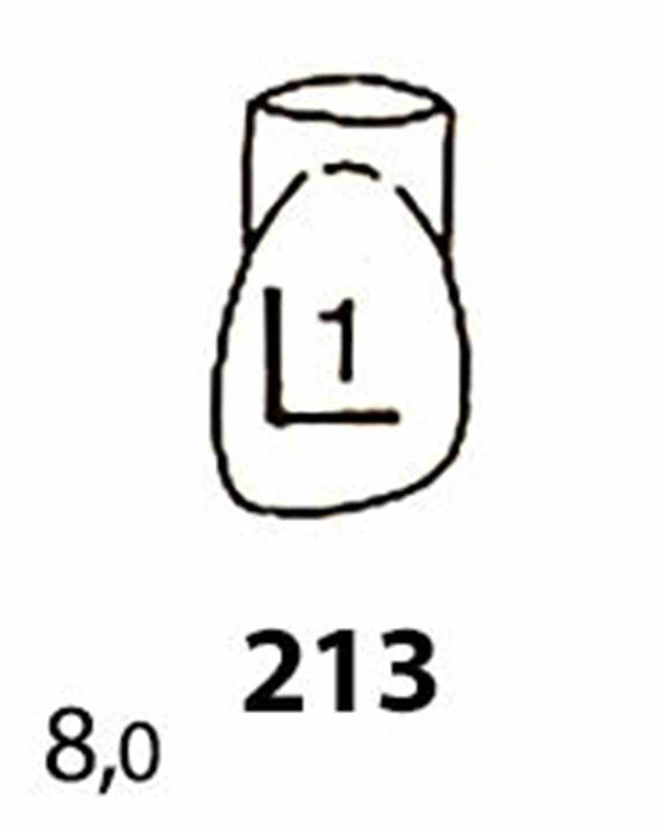 M+W Strip Crowns Refill Pack: Form 213, 5 pcs.