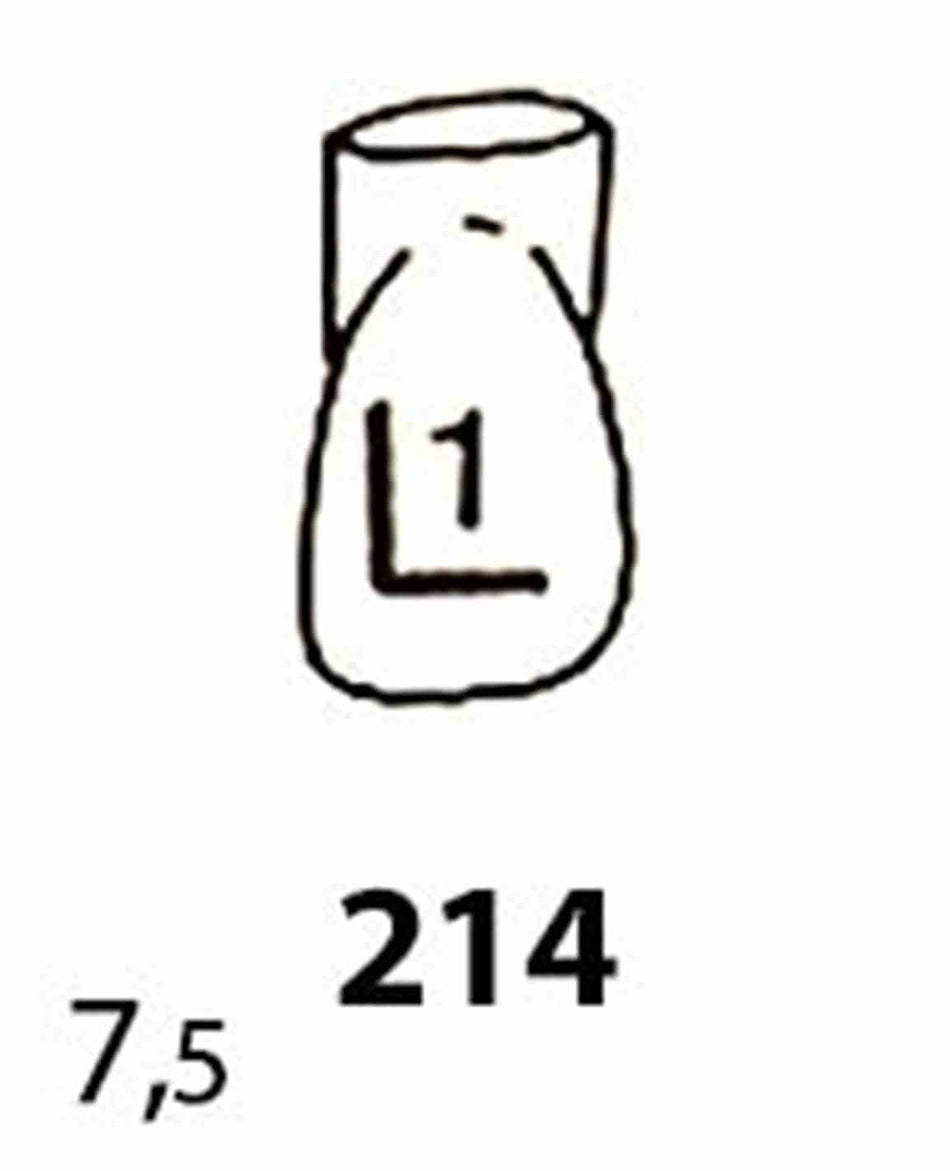 M+W Strip Crowns Refill Pack: Form 214, 5 pcs.