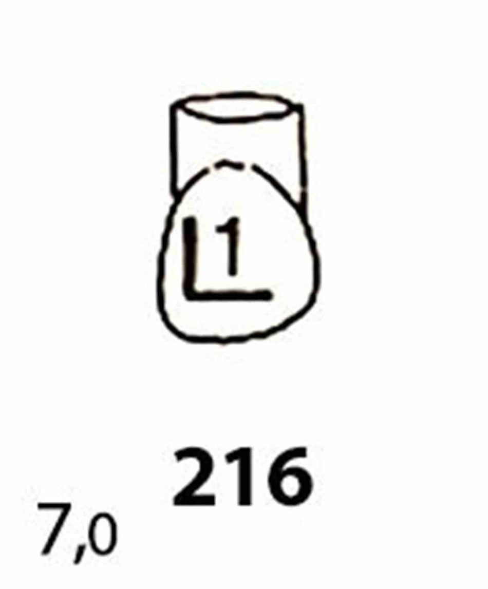 M+W Strip Crowns Refill Pack: Form 216, 5 pcs.