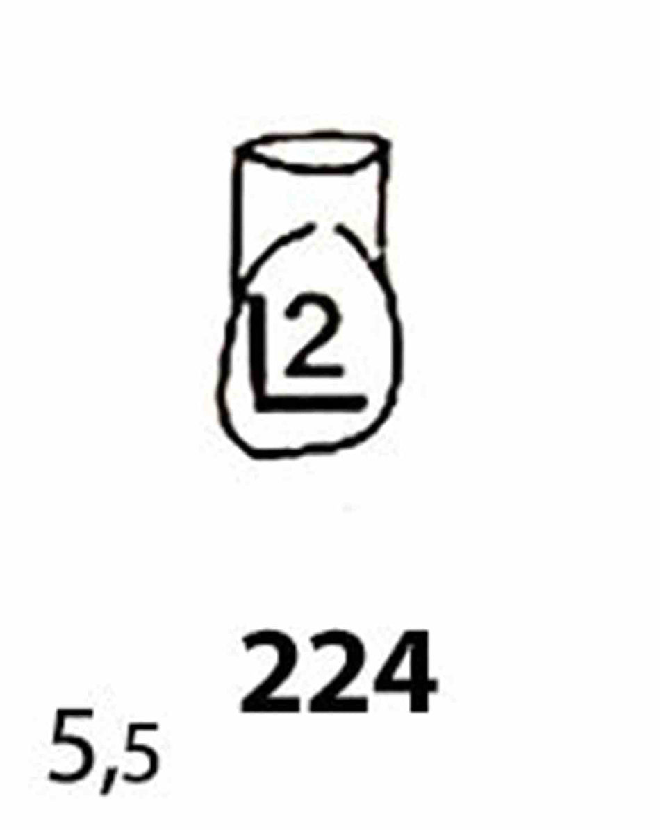 M+W Strip Crowns Refill Pack: Form 224, 5 pcs.