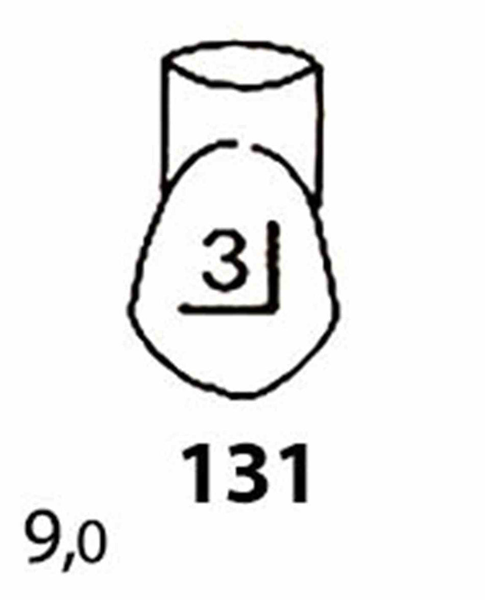 M+W Strip Crowns Refill Pack: Form 131, 5 pcs.