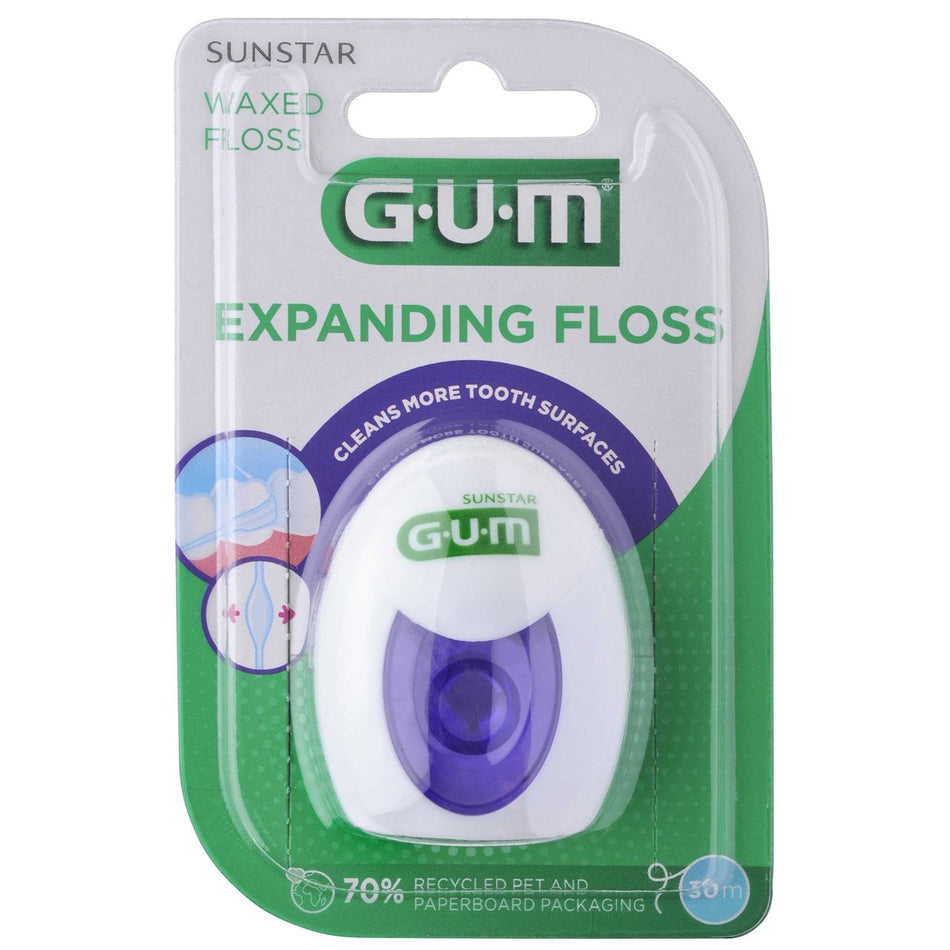 Expanding Floss Dental Floss, 10 m, pack of 72