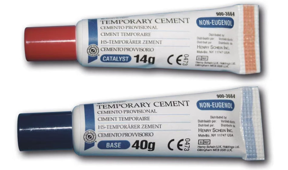 HS-Temporary cement in tubes, eugenol-free set