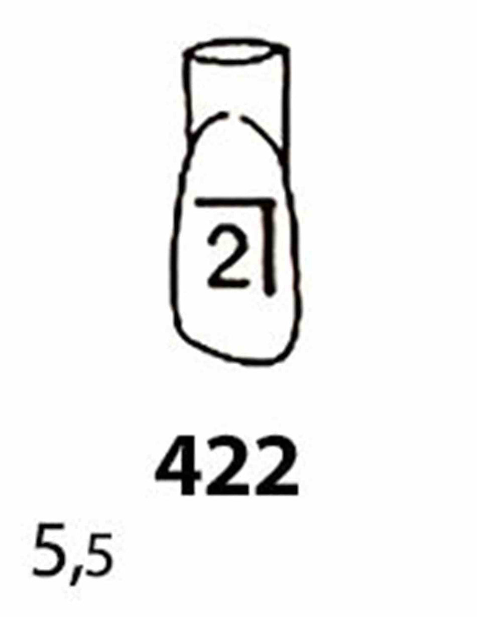 M+W Strip Crowns Refill Pack: Form 422, 5 pcs.