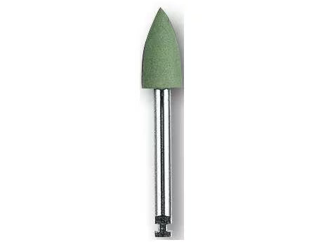 HS-Amalgam Polisher - Refill pack Torpedo green, 0653, Polishing head: 5 x 10 mm