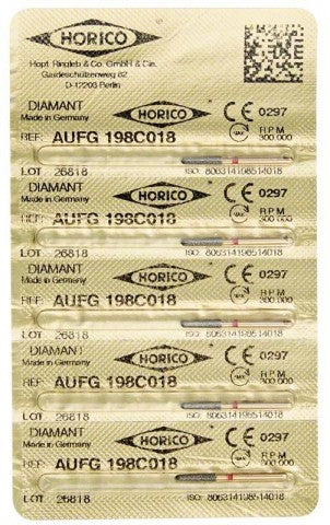 Diamond AuFG 198 pack 5 pieces red ISO 018