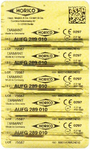 Diamond AuFG 289 pack 5 pieces ISO 010