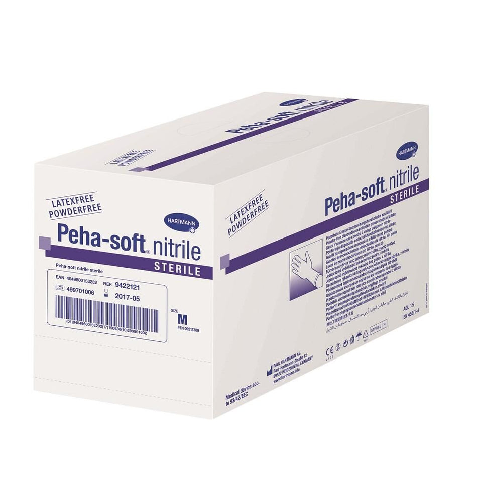 DISPOSABLE GLOVES PEHA-SOFT NITRIL S PA