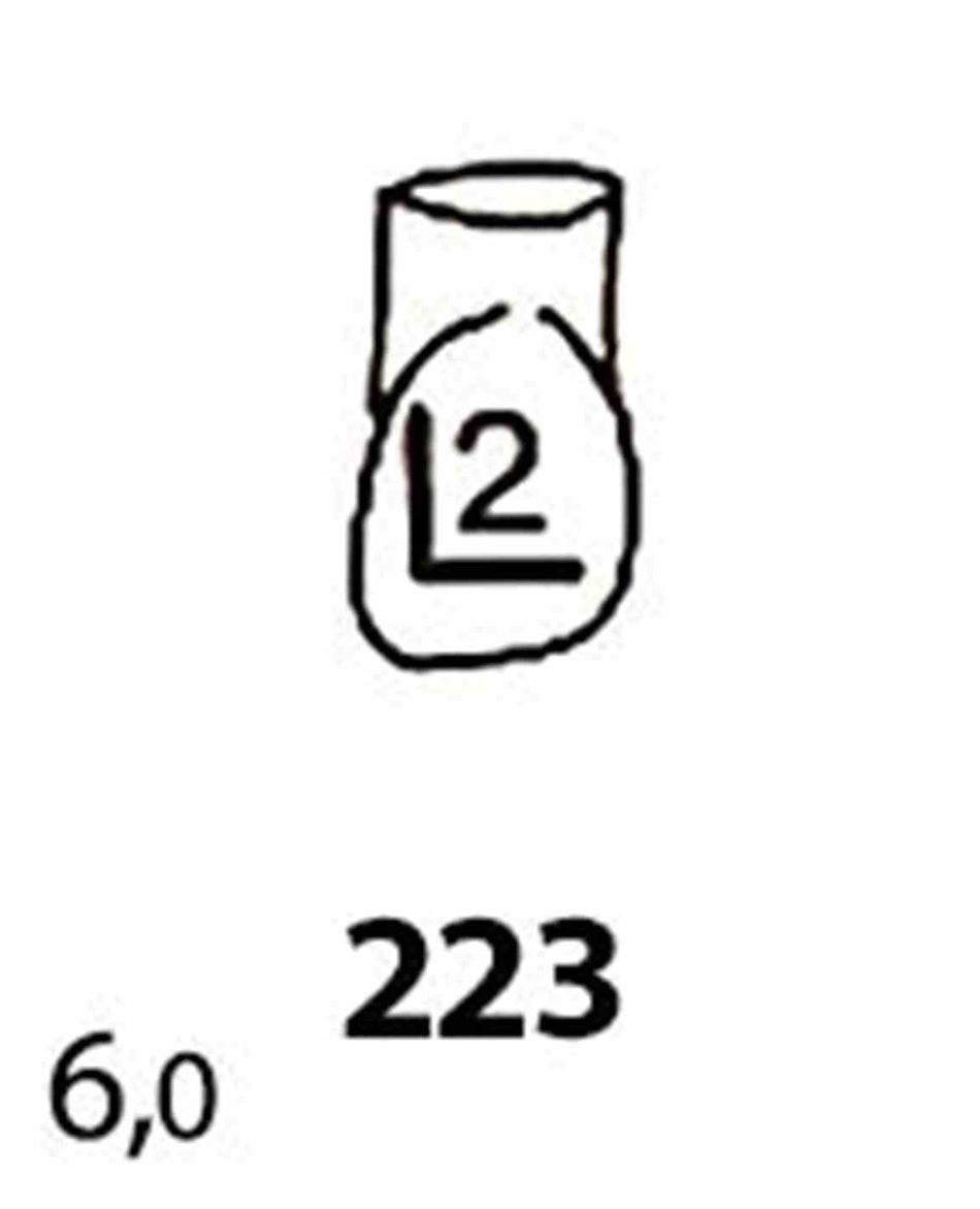 M+W Strip Crowns Refill Pack: Form 223, 5 pcs.