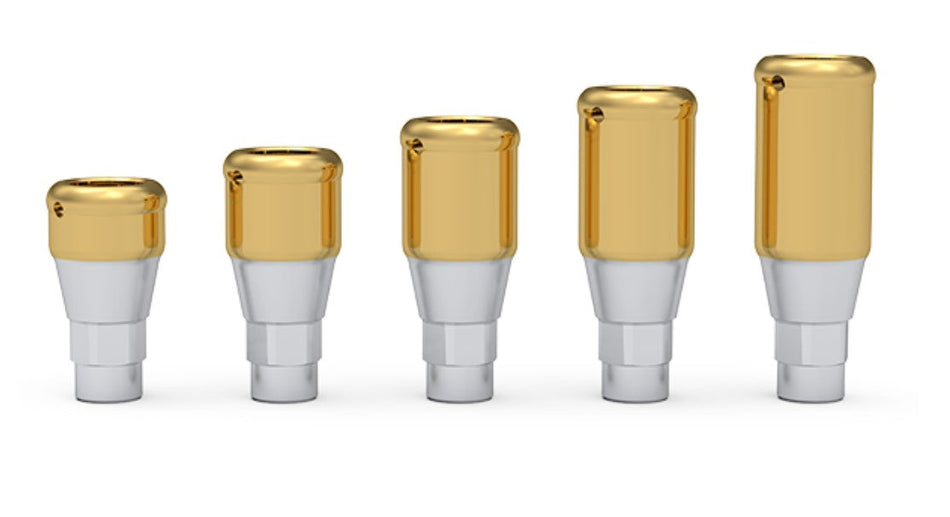 ICX-Maximus abutment 2-part (connecting screw included), gingival height: 4mm H