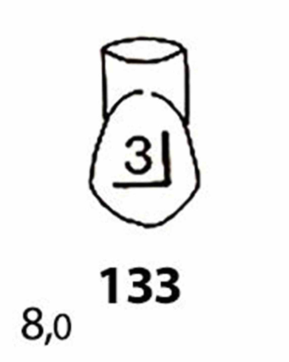 M+W Strip Crowns Refill Pack: Form 133, 5 pcs.