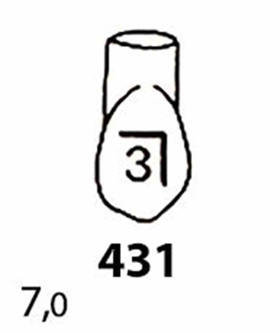 M+W Strip Crowns Refill Pack: Form 431, 5 pcs.