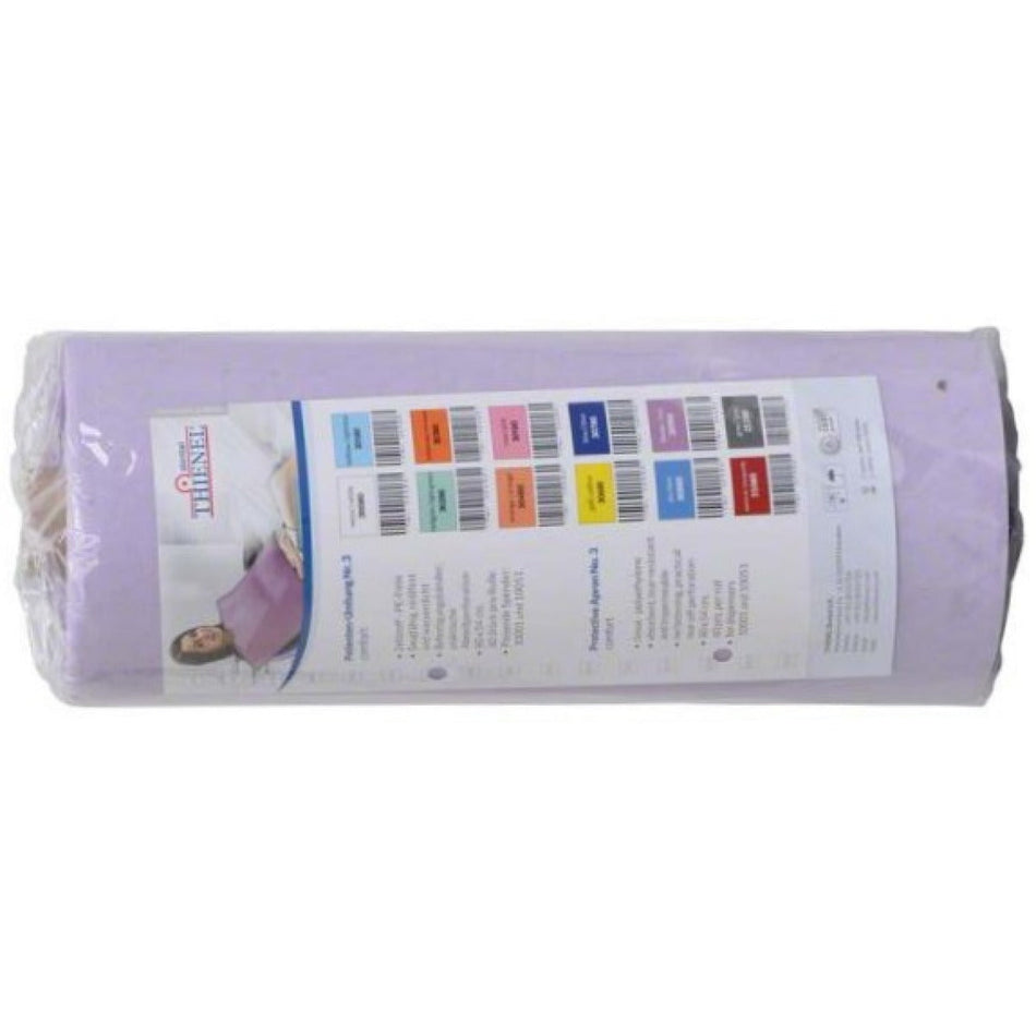 Disposable cape with cellulose 3901, purple, roll 80 pieces