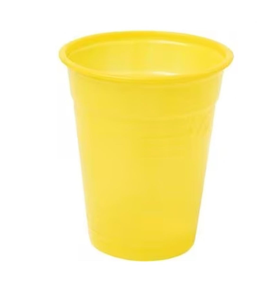 HS Mouthwash Cup - Plain Yellow, Box of 3,000