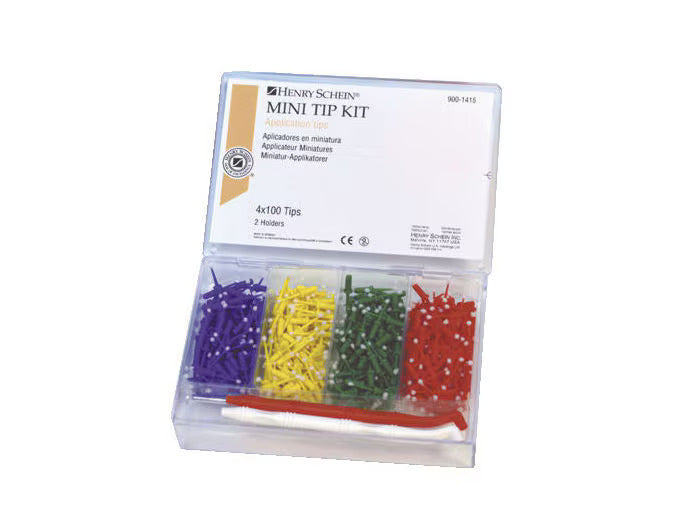 HS-Microtips, Mini Tip, yellow, bag of 100 pieces