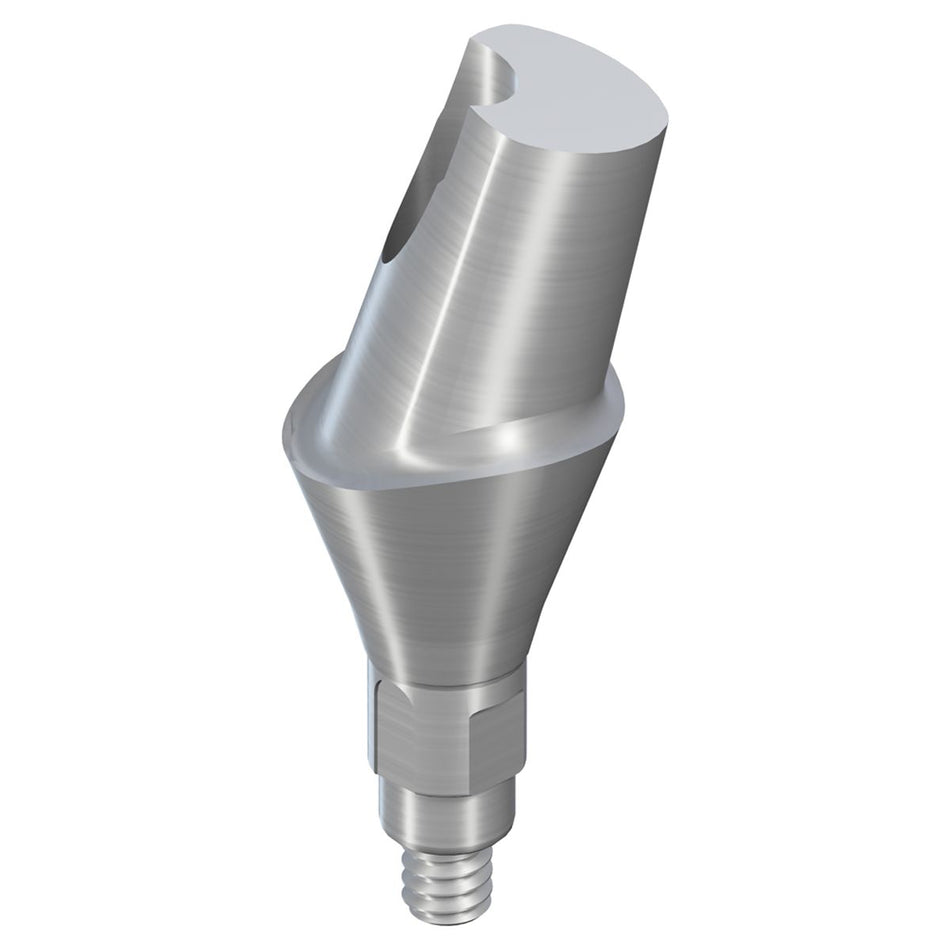 RC Anatomical secondary part angled 15° including screw 025.4900 Gingiva height 3.5 mm Ti