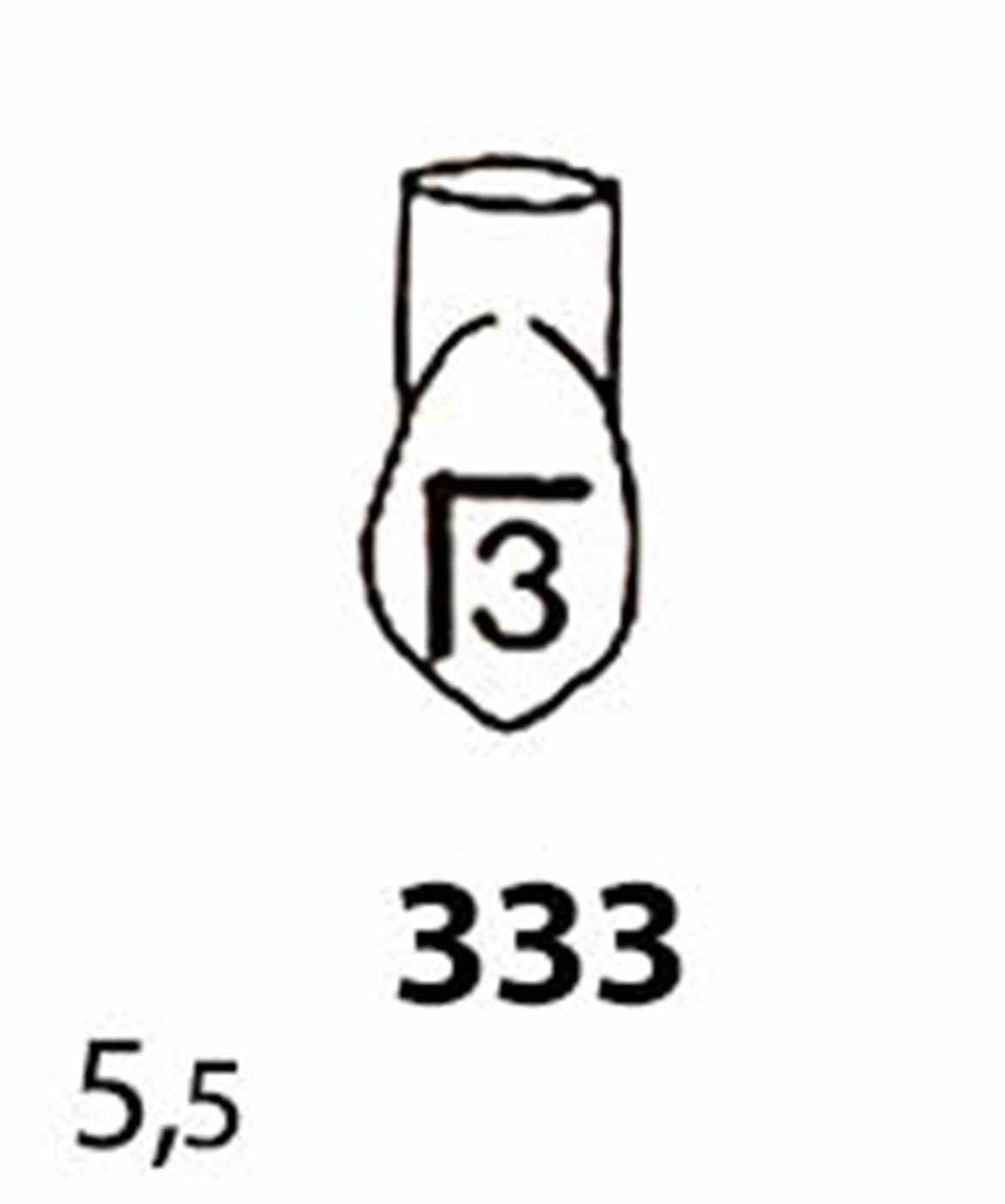 M+W Strip Crowns Refill Pack: Form 333, 5 pcs.