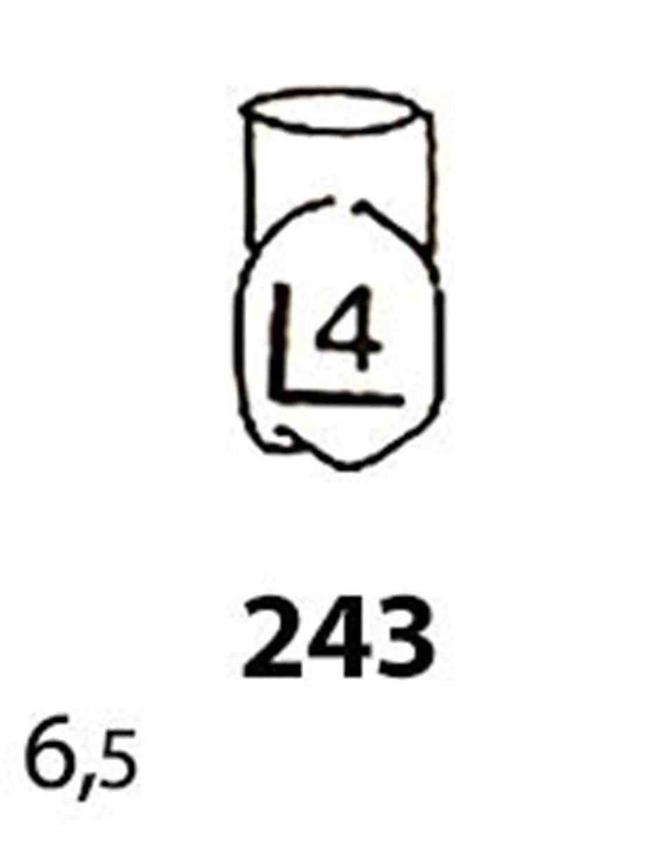 M+W Strip Crowns Refill Pack: Form 243, 5 pcs.