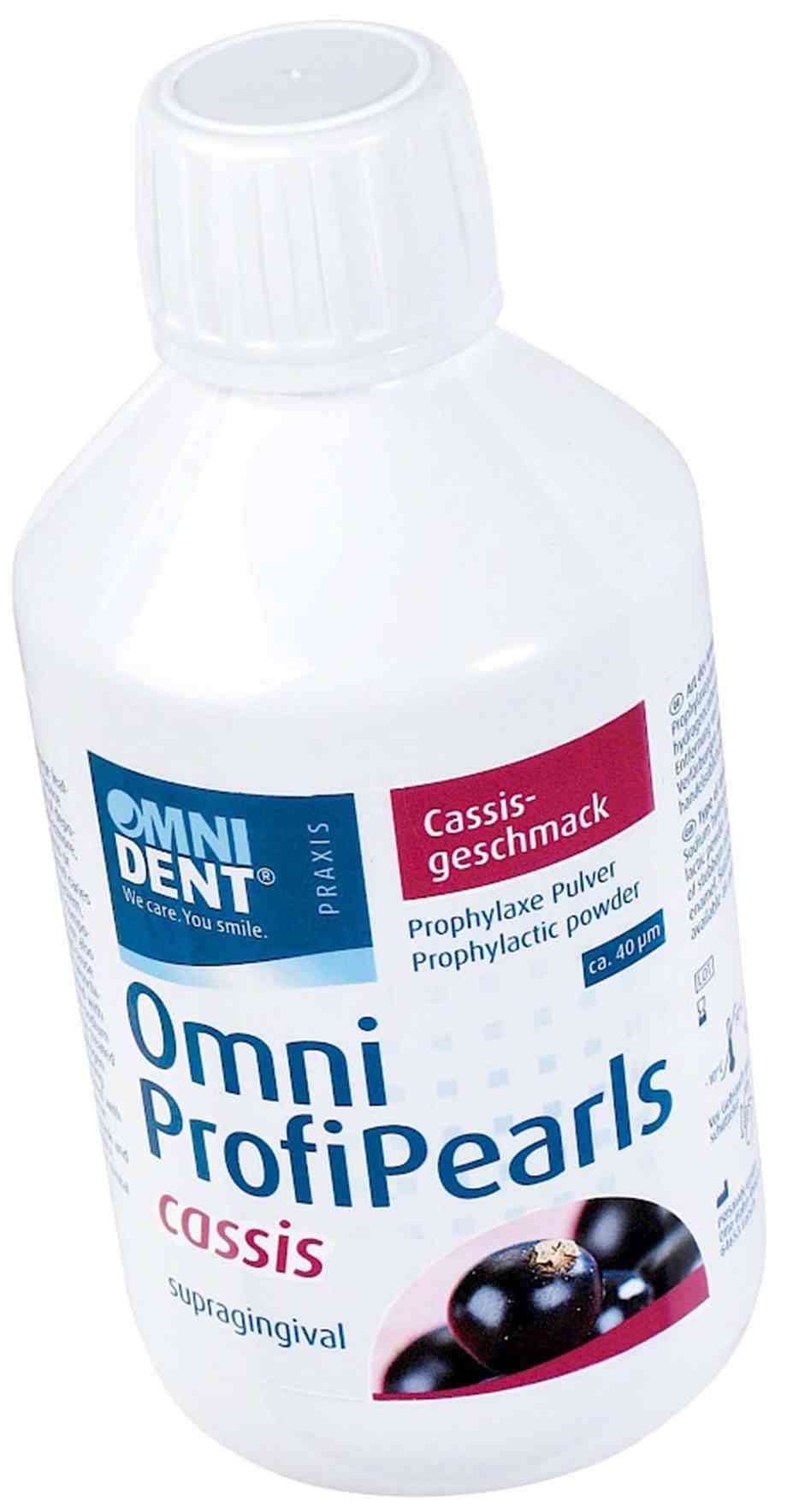 Omni ProfiPearls, bottle 300 g powder cassis, 1 piece