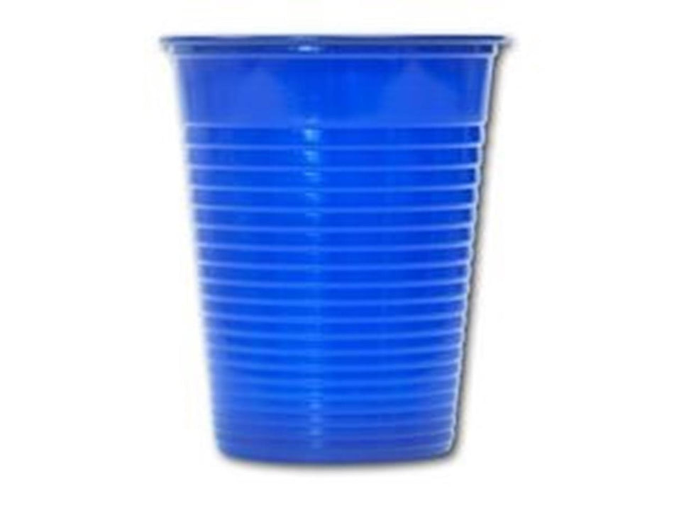 HS mouthwash cup, plain, dark blue, pack of 3,000