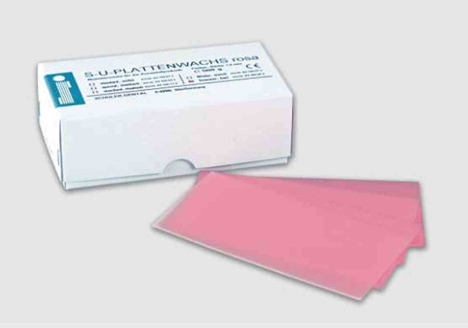 SU Plate Wax Winter, thickness 1.5 mm, soft, pink, pack 500 g