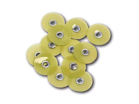 HS finishing and polishing discs standard - refill pack light green - medium, Ø 12.7 mm, pack of 85 pieces