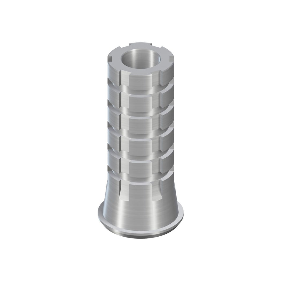 NC/RC cap for screwed secondary part, bridge including screw 023.4763 Ø 4.6 mm, height 11 mm Ti