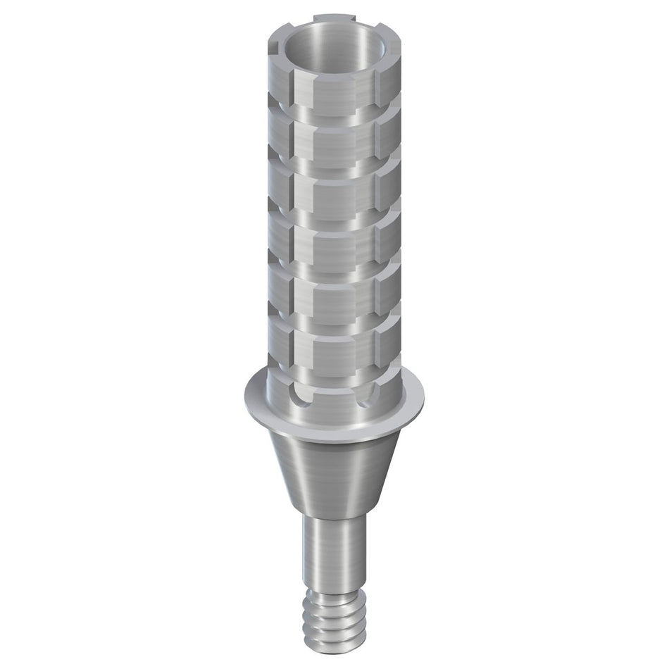 RC temporary secondary part for bridge including screw 025.4900 height 11 mm, Ø 4.5 mm TAN