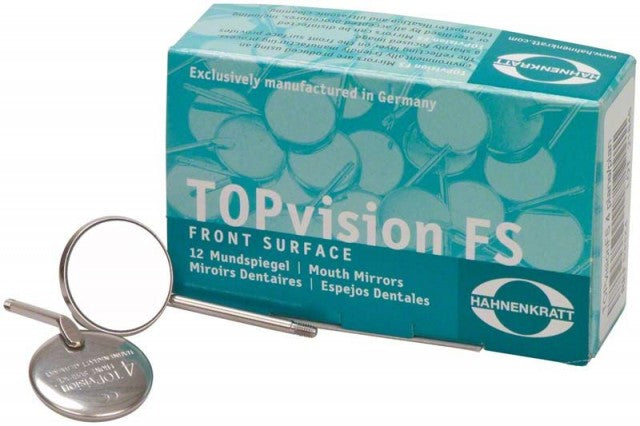 Mouth mirror Topvision Fs/Ss 1 pack of 12 pieces