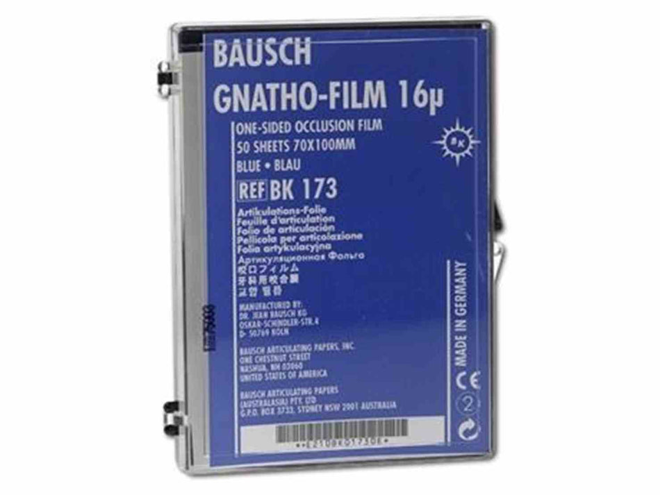 Gnatho-Film 16 mµ 70 x 100 mm BK173 blue, pack of 50