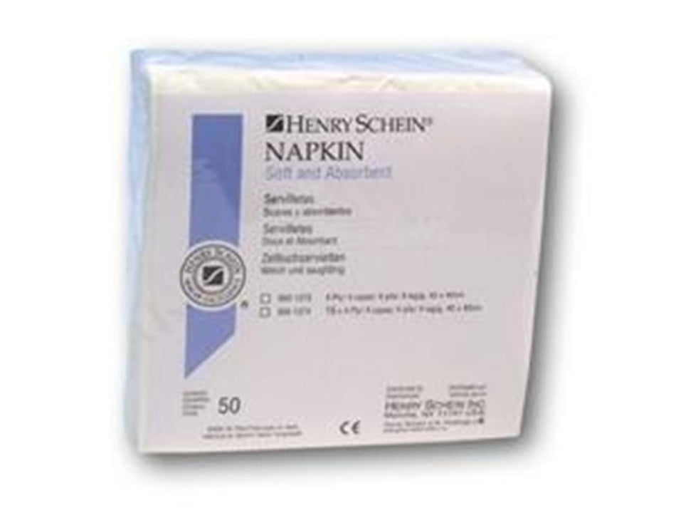 HS tissue napkins, 2-ply napkin: pack of 125 napkins