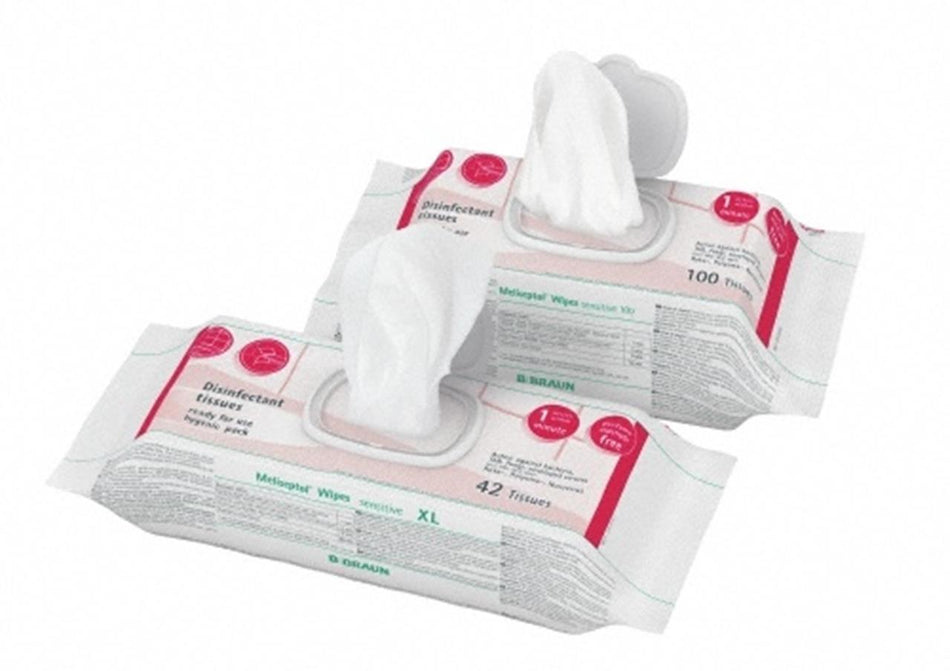 Meliseptol Wipes sensitive Flowpack 100 wipes