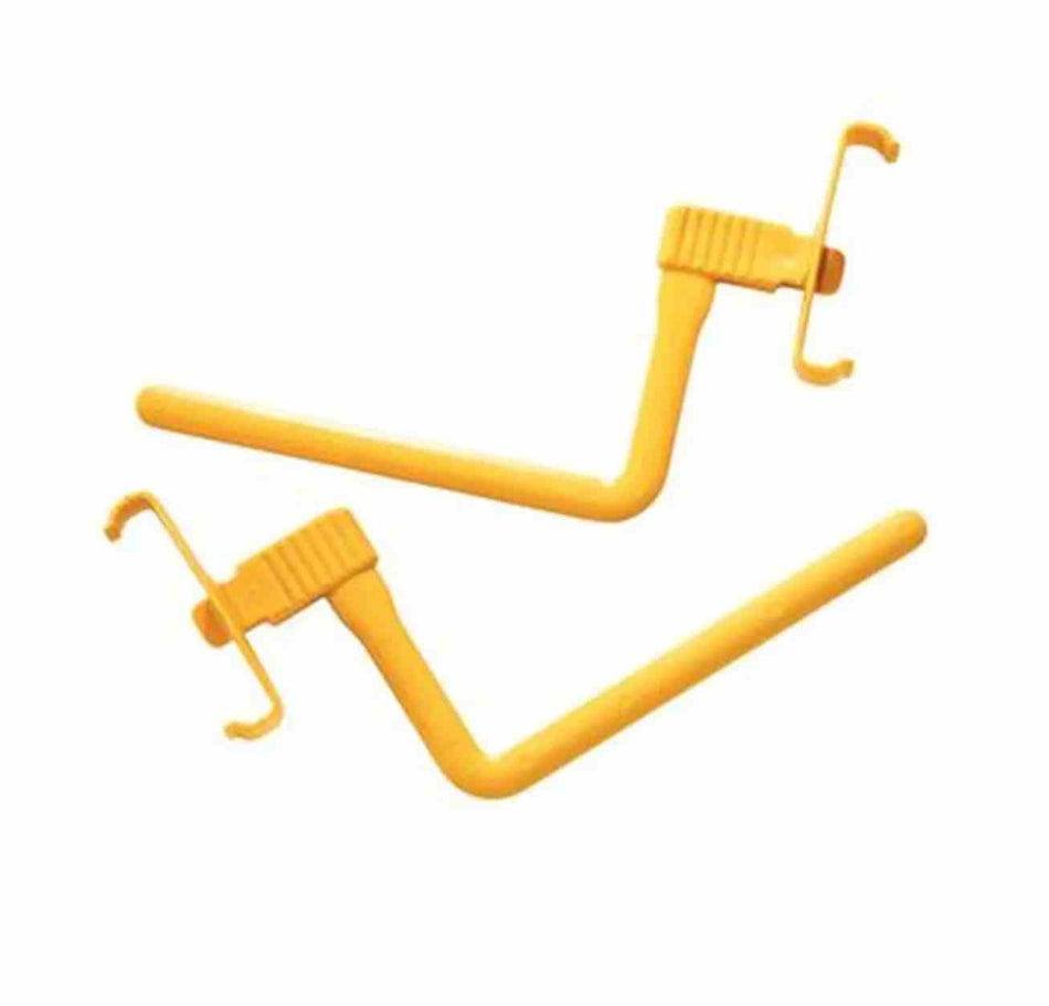 Aimright sensor holder bitewing, yellow, size 2, pack of 4