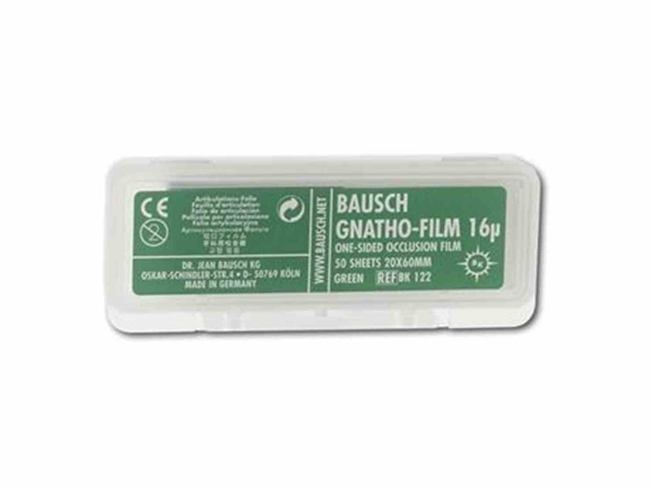 Gnatho-Film 16 mµ 20 x 60 mm BK122 green, pack of 50