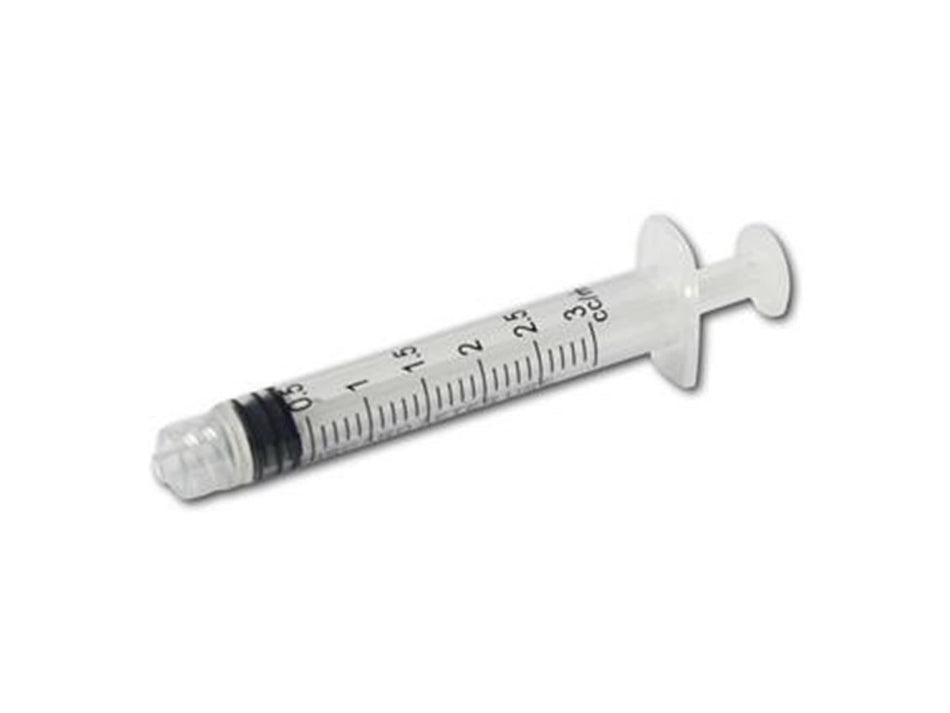 HS application syringes empty syringe 3 ml, pack of 5