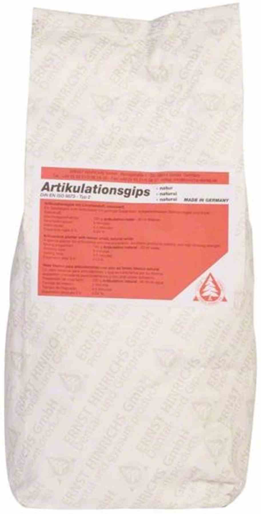 Articulation plaster natural, natural white, bucket 5 kg