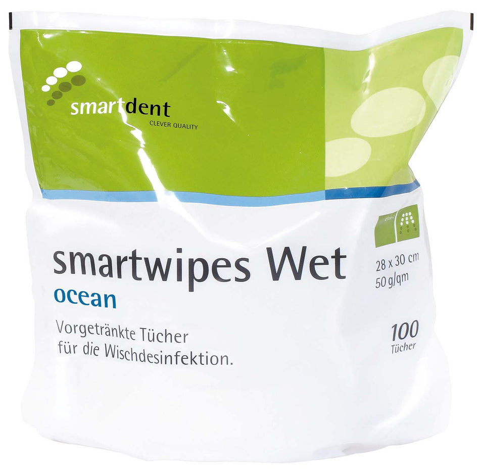 Smartwipes Wet Ocean, 28x30cm, pack of 100