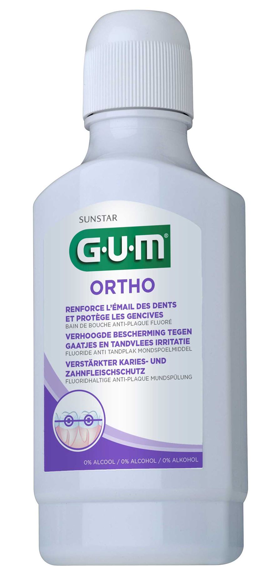 Gum Ortho Mouthwash 300ml