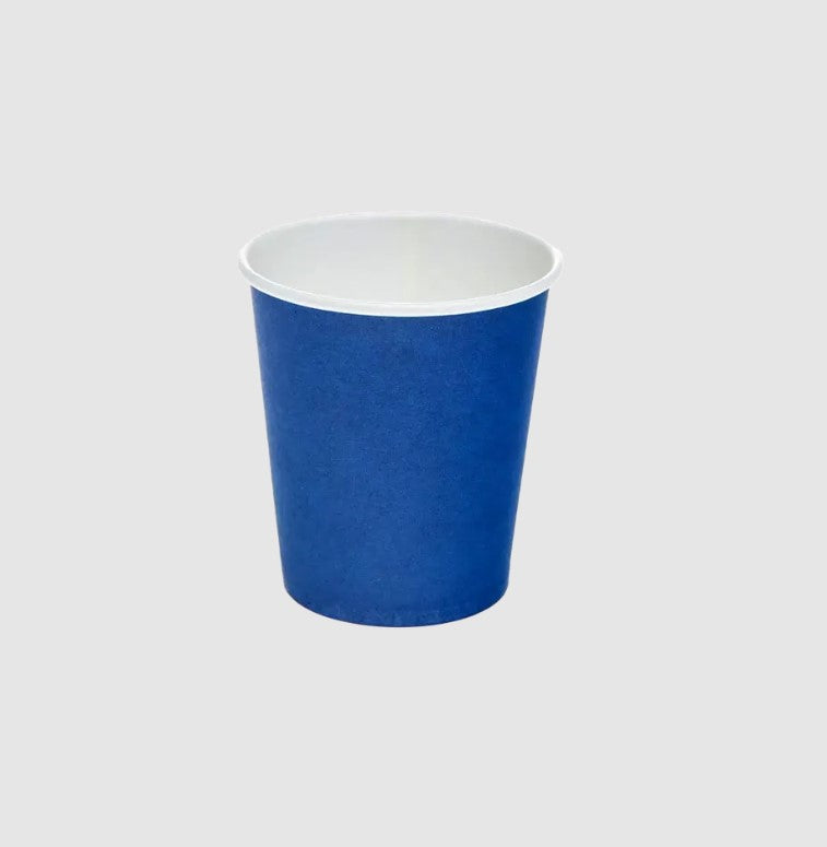 Hard paper cup - blue