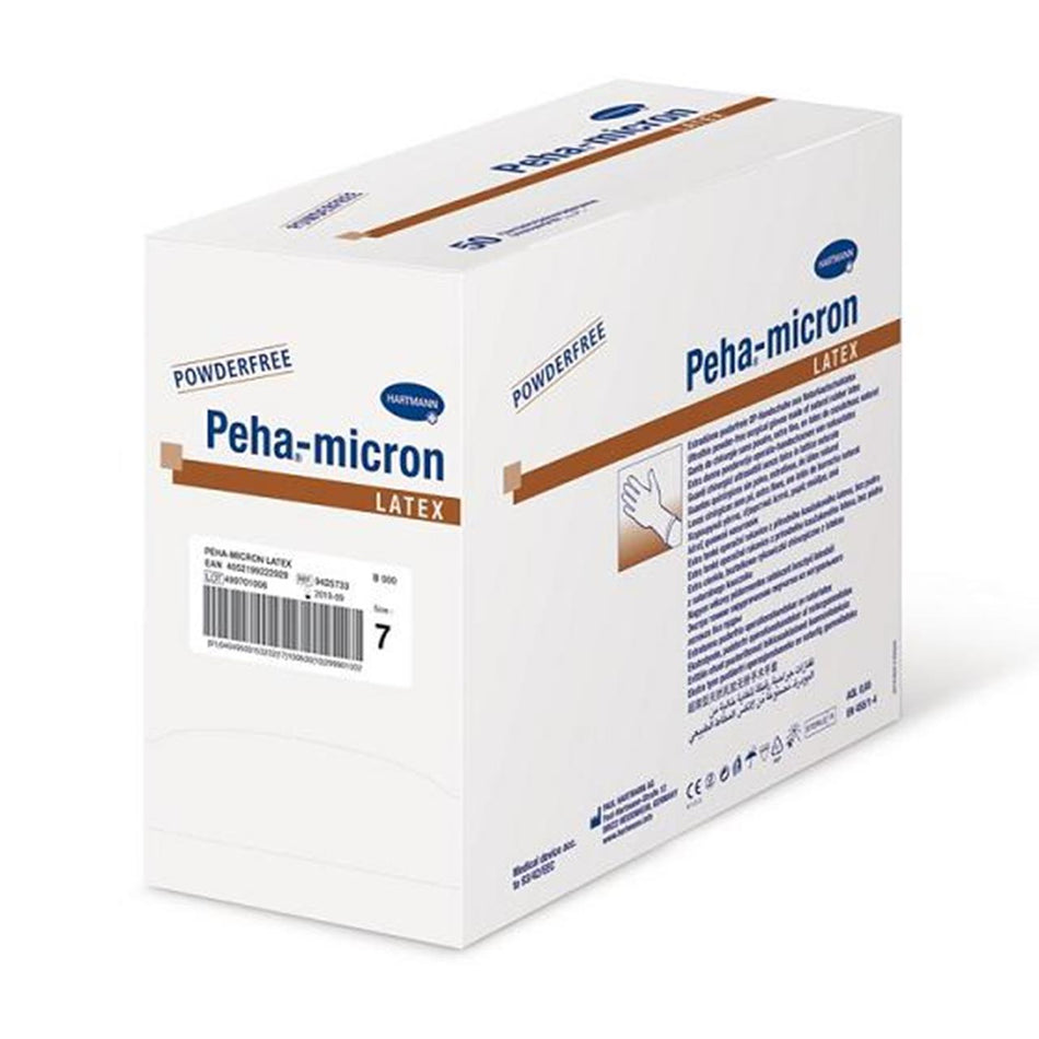 Peha-Micron latex gloves sterile, powder-free, size 8.0, 50 pairs