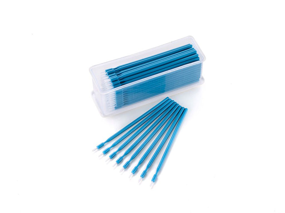 M+W Flexibrush x-fine turquoise, 100 pieces.