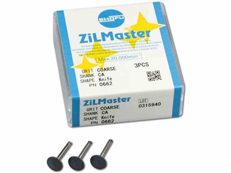 ZILMASTER COARSE, LENS SHAPE 3PCS