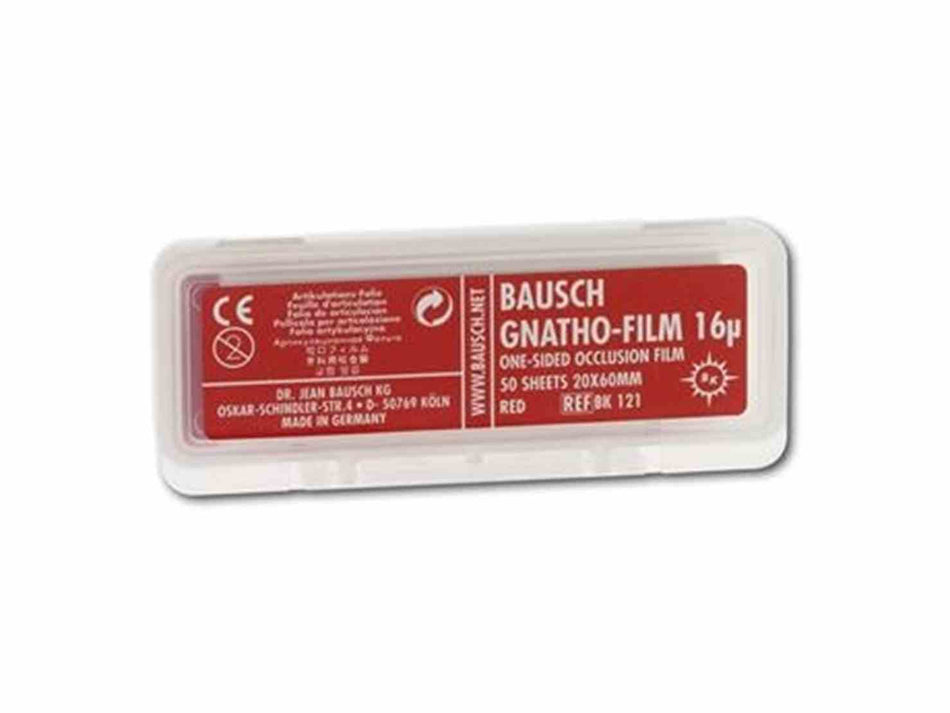 Gnatho-Film 16 mµ 20 x 60 mm BK121 red, pack of 50