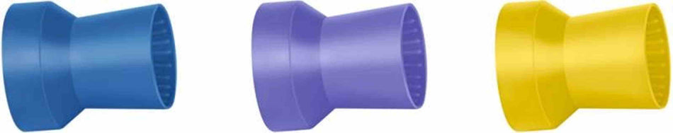 Prophylaxis rubber cups latex-free | Prophylaxis attachments pluggable blue 202.1, pack of 24 pieces