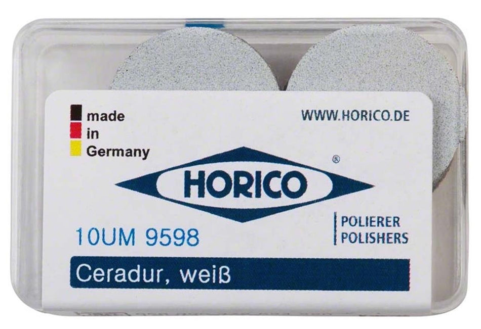 Polisher Ceradur UM 9598 white 10 pieces