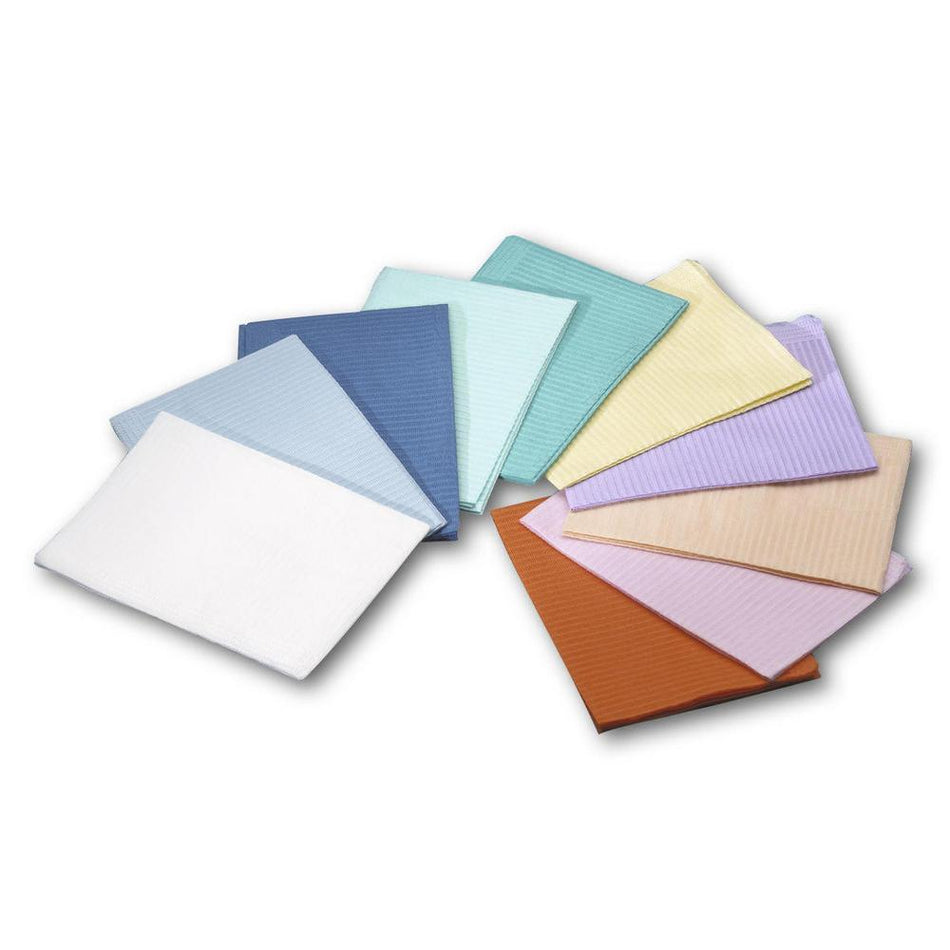 HS-Paper PE napkins, turquoise, pack of 500